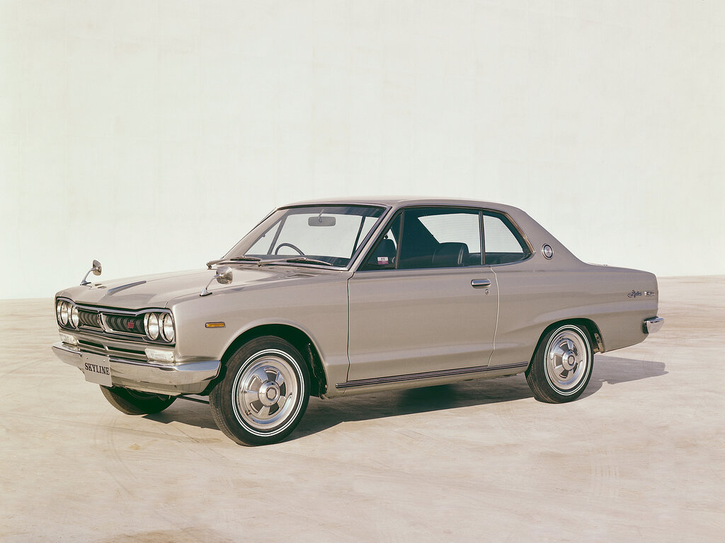 Nissan Skyline (KC10, KGC10, KPC10, KPGC10) 3 поколение, купе (10.1970 - 08.1972)